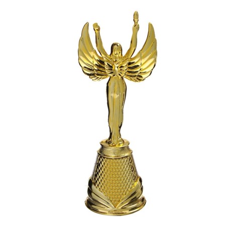 Nick Real Figure Cup "The best wife", plastic, gold, 19.5 x 7.3 cm-3