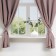 A set of curtains for the kitchen with sequences of Ethel "Kitchen", lilac color, 150x180 cm - 2 pcs