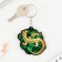 Key keychain wooden "Ural", 4.9 x 5.3 cm