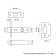 Stirpace clutch interior Lockland zkm1cp, chromium color, steel tongue