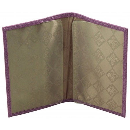 Passport cover, purple color-1