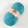 Yarn "Angora Gold" 20% wool, 80% acrylic 550m/100g (164 azure)