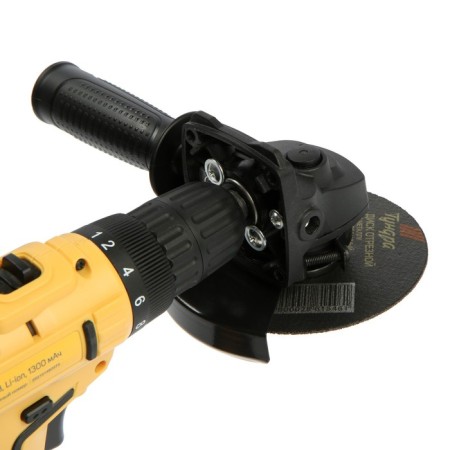 Tundra drill nozzle, angular grinder, 125 mm, trihedral shank-9