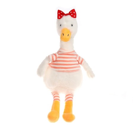 Soft toy "Goose" striped, mix-2