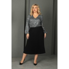 Women's dress, size 56, gray color
