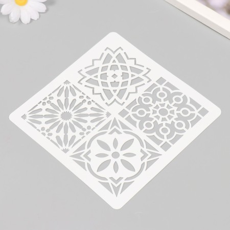 Tile stencil 15x15 cm-1