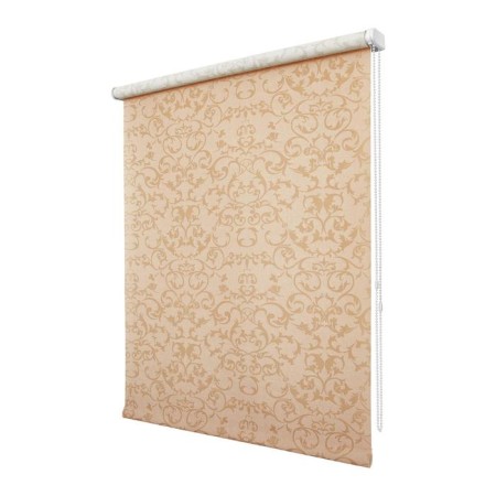 Rolled curtain "Delphi" 140 x 175 cm, dark beige color-1