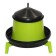 Bunker feeder for poultry at 10 kg, on legs, plastic
