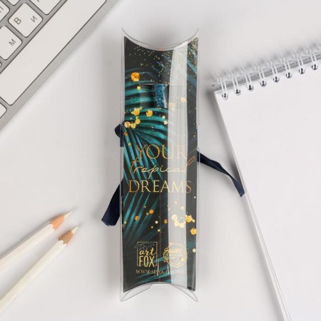 Handle with a shaker "Tropics inside you", metal-1