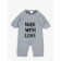 Knitted Knitted Children's Pure Love Made, height 80 cm, gray color