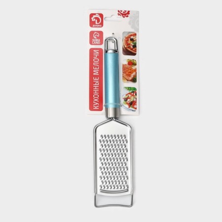 A cerebrium with a handle shallow shade Lagoona, 30 cm, stainless steel, color of blue metallic-9