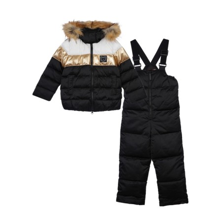 Winter set for the girl PlayTode: jacket and semi -combineson, height 110 cm-7