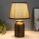 E14 40W Black-gold 22x22x36 cm Risalux desktop