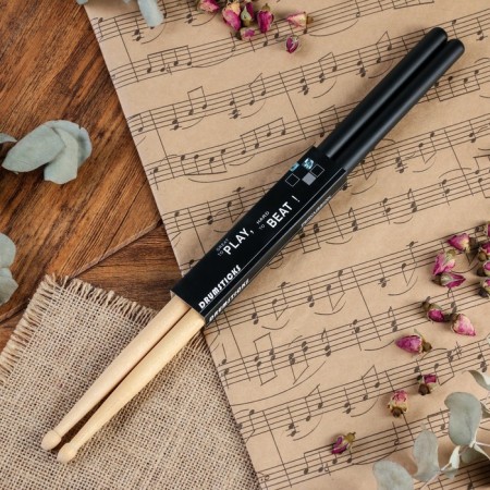 Drum sticks Music Life, 7a, maple, black-3