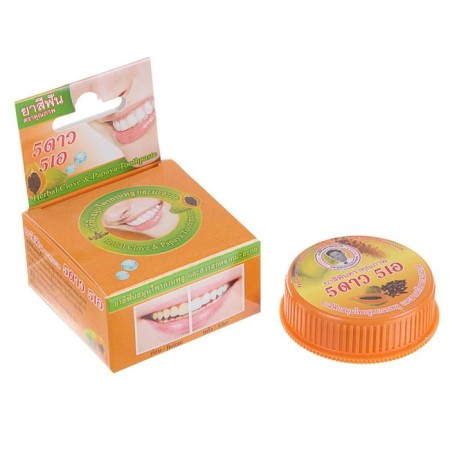 Toothpaste 5 Star Cosmetic with herbs and papaya extract, 25 g