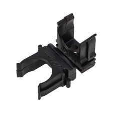 Clip for a pipe Ø 20 mm black (10 pcs./Union) Rexant