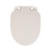 Silent toilet seat, with a lid, 38 × 50 cm, standard, polystyrene foam