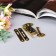 Castle for a casket "with a key" 5 items in a set of 1x5.5 cm S-303