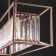 Suspended chandelier with crystal VEGAS, 60W, E14, 94x25 cm