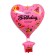 Foil ball 32 “Flight in a balloon”, pink color