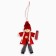 The toy-suspension "unforgettable year", 14 cm x 7 cm x 3 cm
