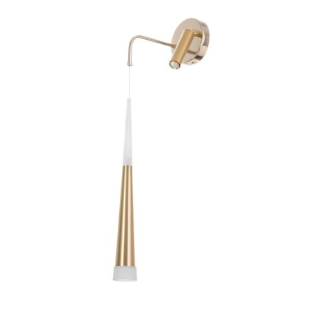 Bra "Amadeus" 2xLED 6W+3W 4000k gold 12x12x70cm
