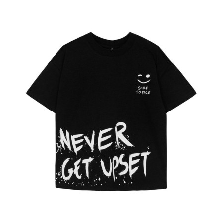 T -shirt for a boy, height 128 cm, black color-3