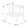 Ladder-string, 450x450x500, snow
