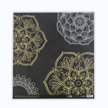 Scrapbooking paper "Magic Mandala", 30.5 x 32 cm, 180 g/m²-2