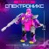 Robot "League of dinobots. Tricratops ", transforms, with metal elements, purple color