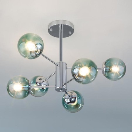 ASCOT chandelier, 6x60W E27, color chrome-1