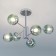ASCOT chandelier, 6x60W E27, color chrome