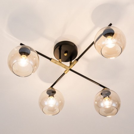 Ceiling chandelier "Henri" E14 4x60 watts-6