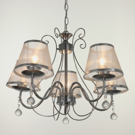 Chandelier 2425/5 E27 40W chrome 52x52x32-60 cm Bayerlux-2