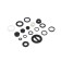 A set of gaskets Masterprof, for the mixer and household plumbing "Plumber-3", 343 pcs.