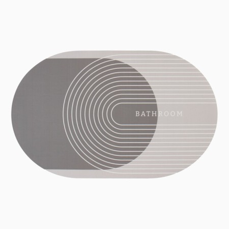 A set of bathroom rugs Ethel "Bathroom" 2 pcs, 48x78 cm, 40x45 cm-2