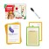 Developing set of writing-stand “Learning to write. Vegetables ", 15 cards