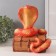 New Year's figure "Cobra on the chest" 20 x 17 x 12 cm.