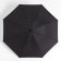 Umbrella - a semiautomatic “cage” cane, 8 knitting needles, r = 59 cm, black color