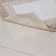 Subway under the carpet anti -slip fraction, 45 × 90 cm, white color