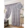 Samira curtain set, size 400x270 cm, tulle - 450x270 cm