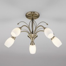 Ceiling chandelier Ginevra, 40W, E14, 60x60x37 cm