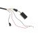 Handles of a steering wheel with heated, with a regulator, 12V, landing 22 mm, black, set 2 pcs
