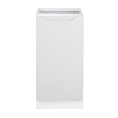 Wardrobe 400 Helga, 400x500x824, White/Gray Soft MDF-2