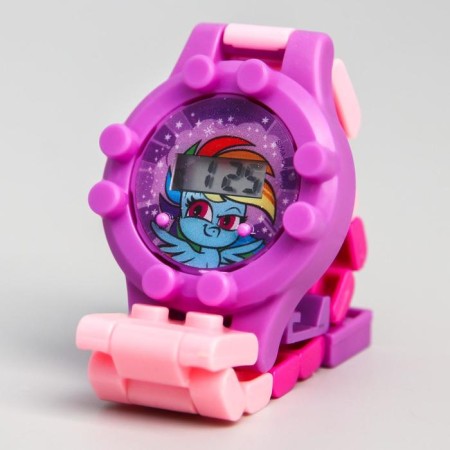 Watch of Bandy Electronic Rainbow Dash, My Little Pony, with a strap-designer