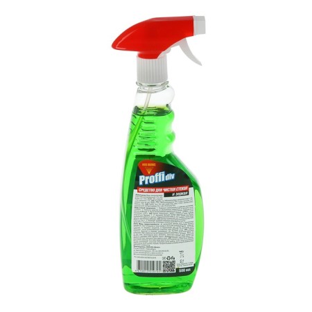 Washing a glass and mirrors Proffidiv, green apple, 500 ml-1