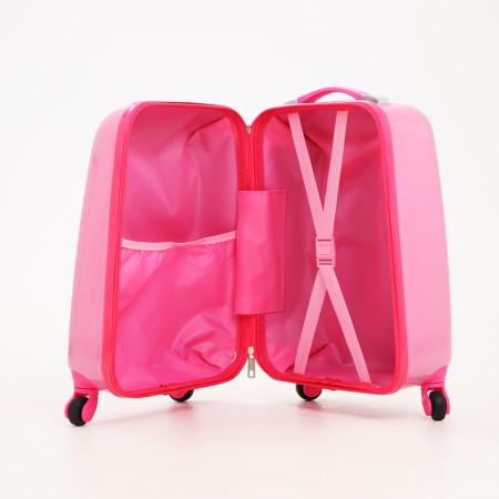 Small suitcase 16 "on lightning, pink color-6