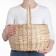 Mushroom basket, No. 2, 34 × 28 × 37 cm, 10 l, manual weaving, vine