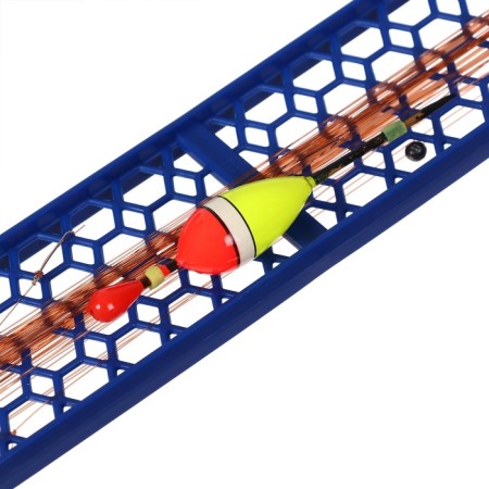 A fishing rod equipped on a single -row motivole-11