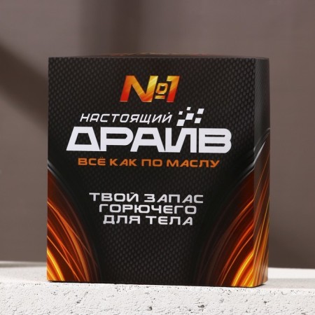 Shower gel 300 ml and soap 70 g "Real Drive", gift set, Hard Line-6